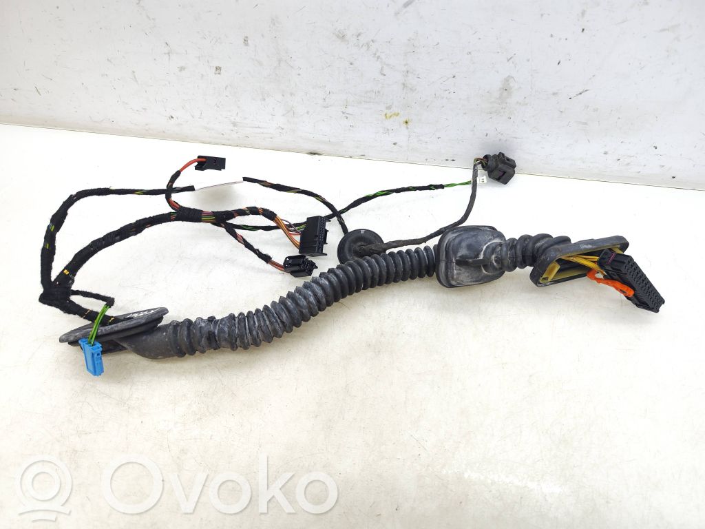 Porsche Cayenne (92A) Wiązka przewodów drzwi tylnych 