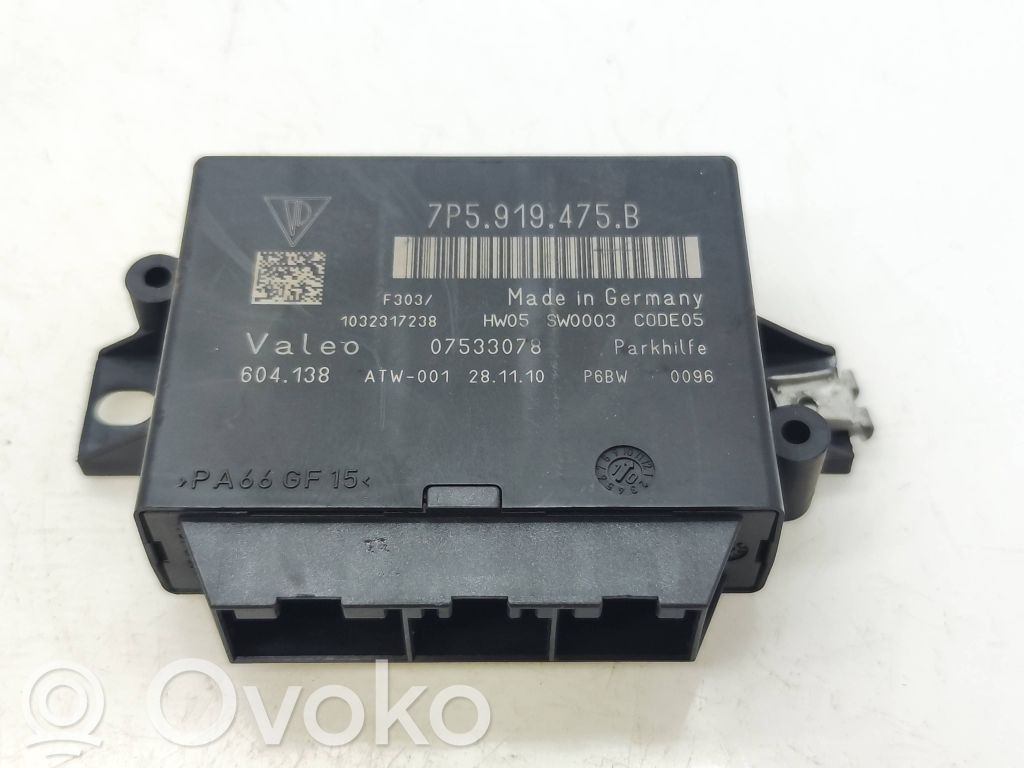 Porsche Cayenne (92A) Parking PDC control unit/module 