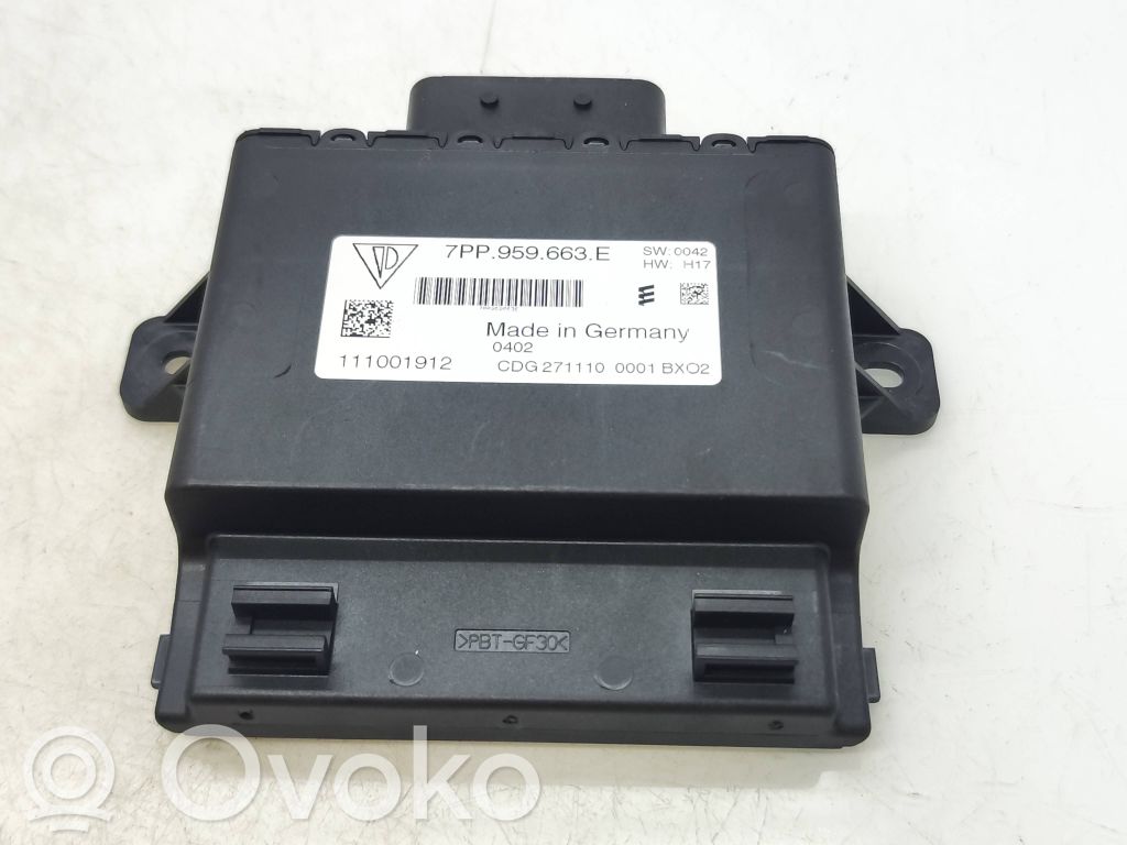 Module convertisseur de tension   7PP959663E,CDG271110,111001912