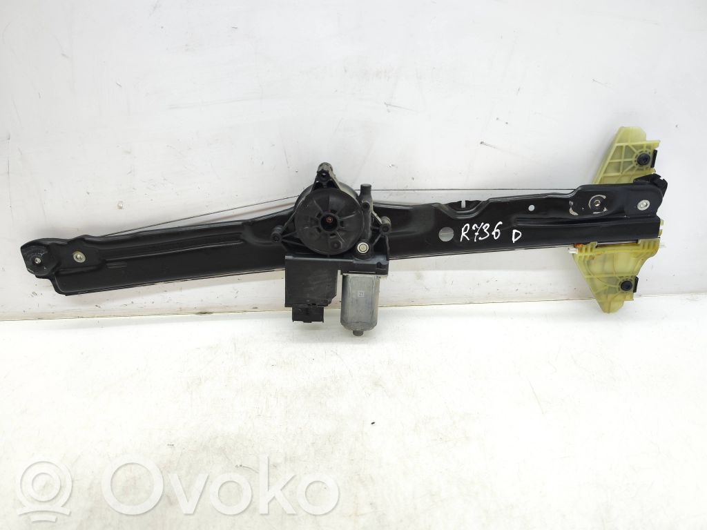 Citroen Jumpy Front door window regulator with motor 