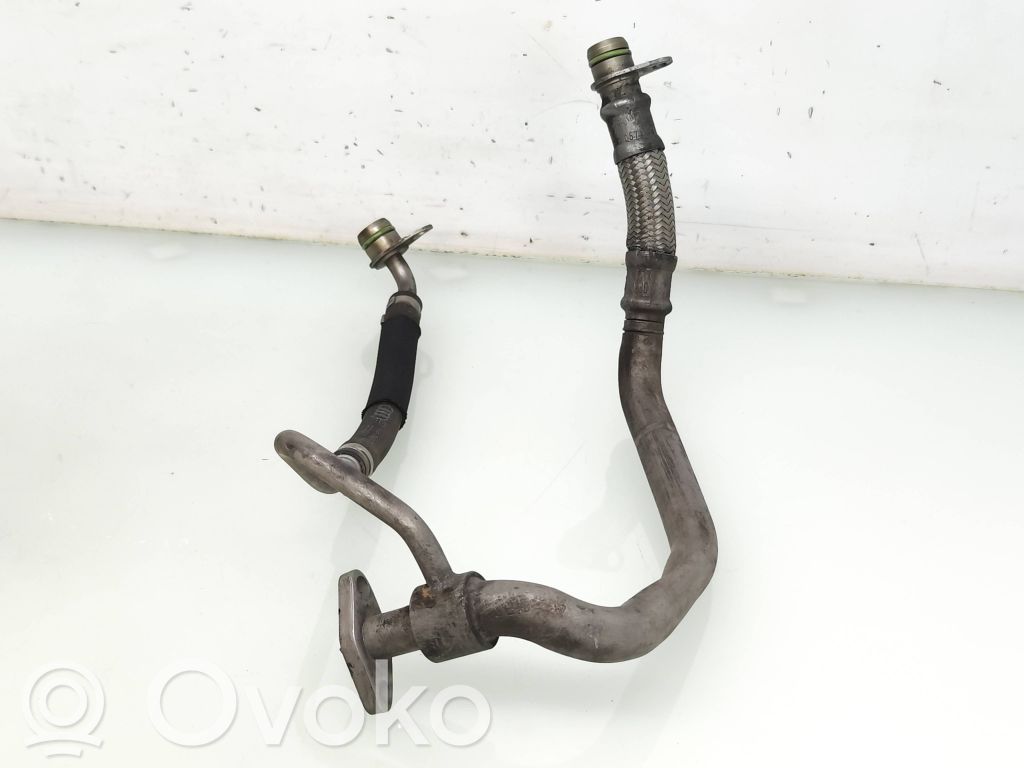 Audi Q7 4L Manguera/tubo de aceite del turbocompresor turbo 