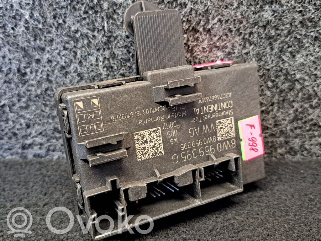 Audi A4 S4 B9 Unité de commande module de porte 