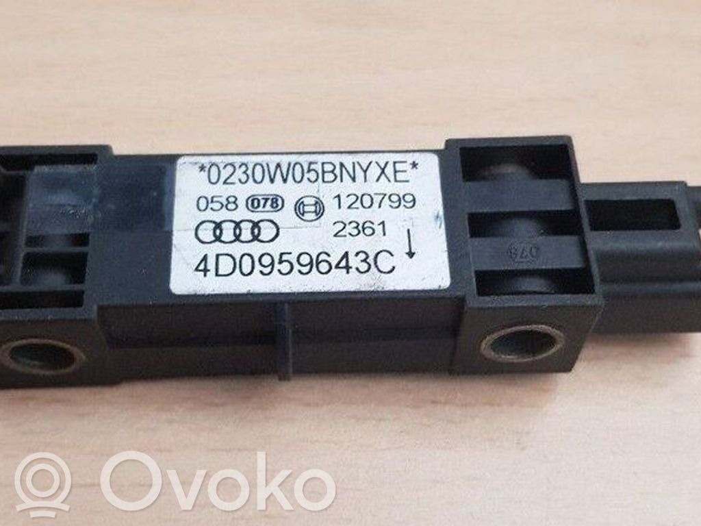 Audi A8 S8 D4 4H Airbagsensor Crashsensor Drucksensor 