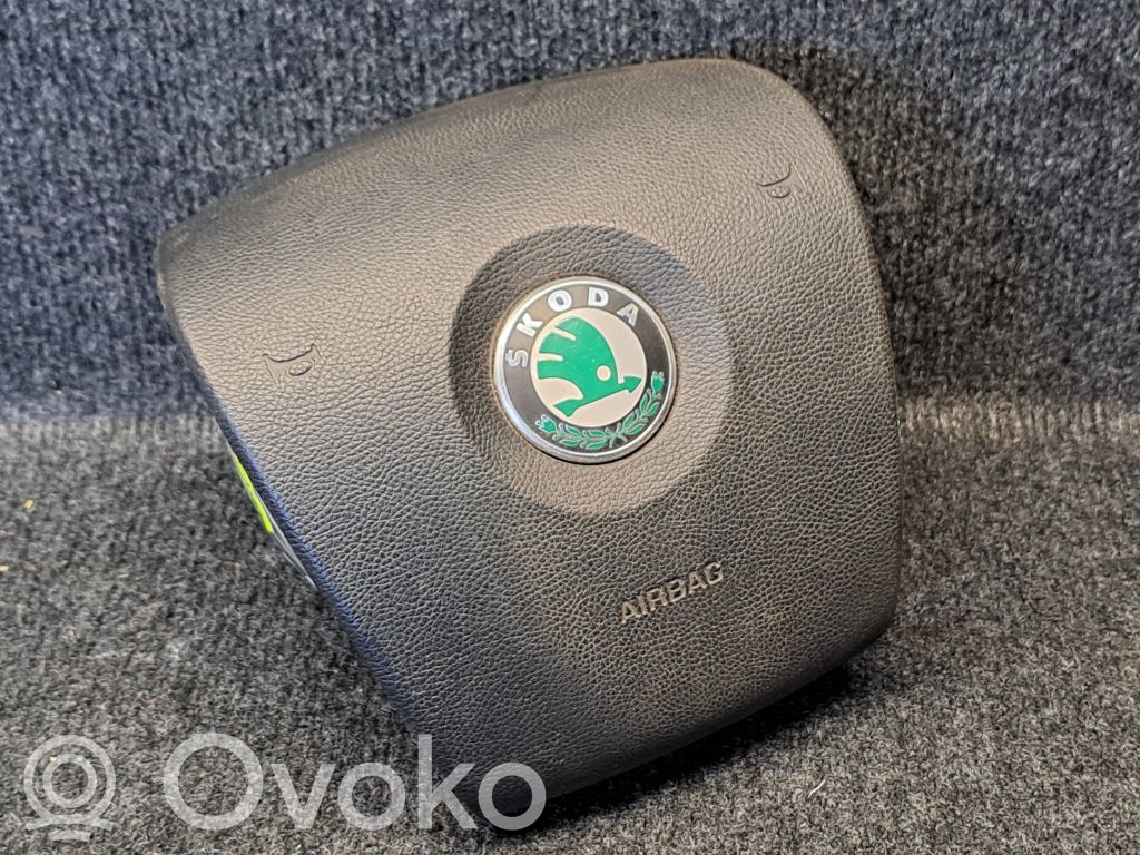 Skoda Octavia Mk2 (1Z) Poduszka powietrzna Airbag kierownicy 