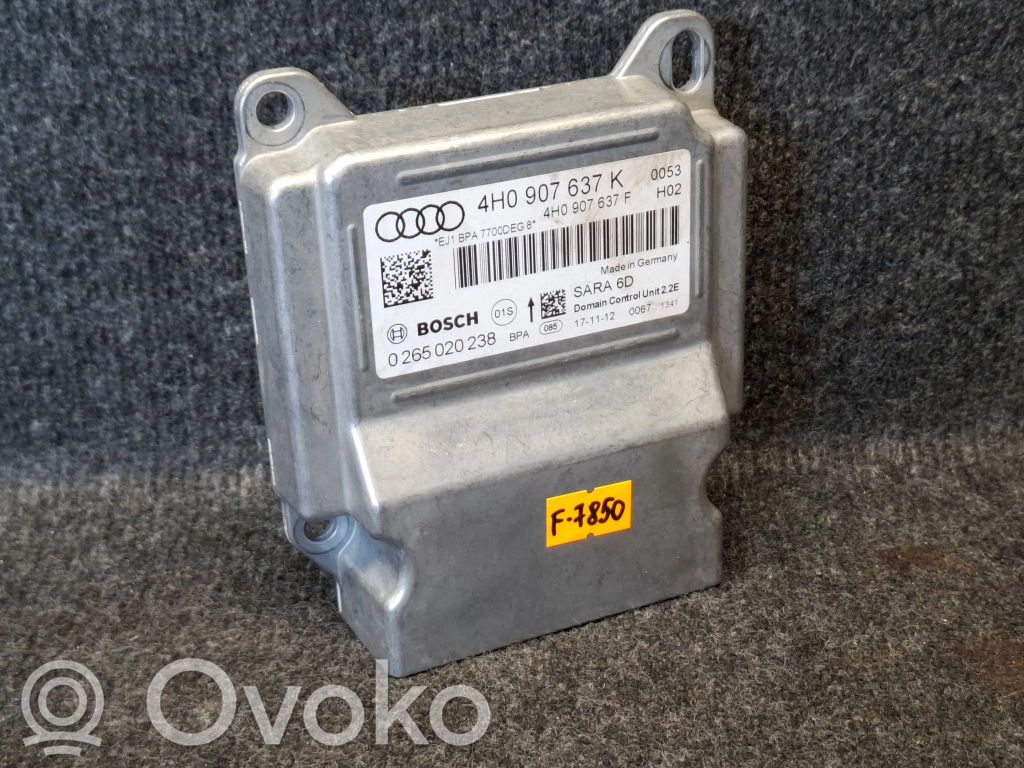 Audi A8 S8 D4 4H Unitate/modul de comandă airbaguri 