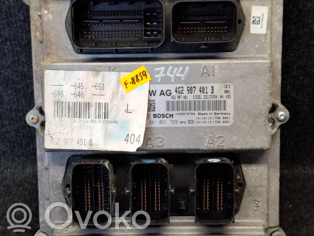 Audi A6 Allroad C7 Engine control unit/module 