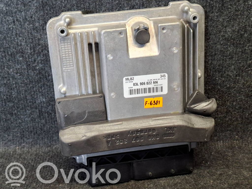 Engine control unit/module   03L906022MK,0281015583