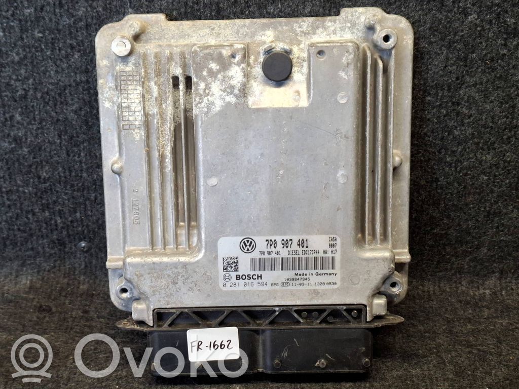 Volkswagen Touareg II Engine control unit/module 