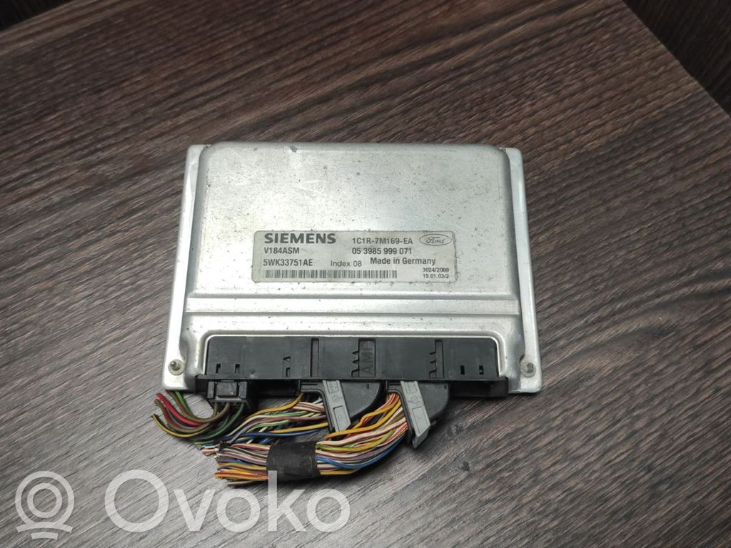 Engine control unit/module   053985999071,1C1R7M169EA,5WK33751AE
