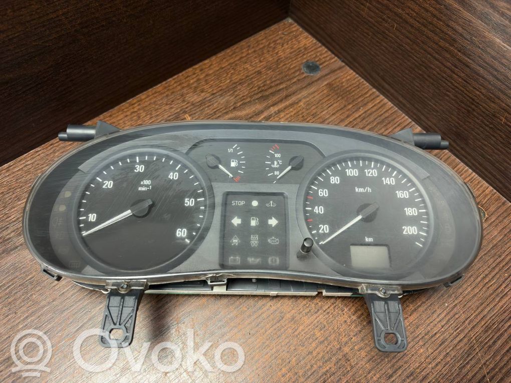 Opel Vivaro Speedometer (instrument cluster) 