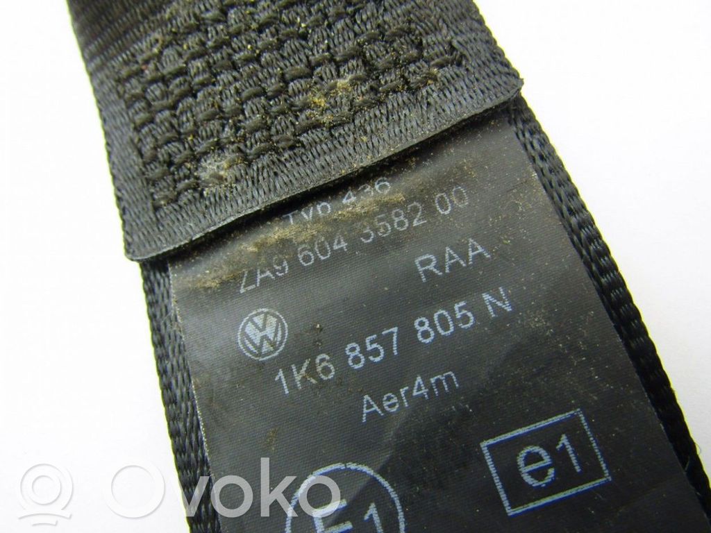 Volkswagen Golf V Cinturón trasero 