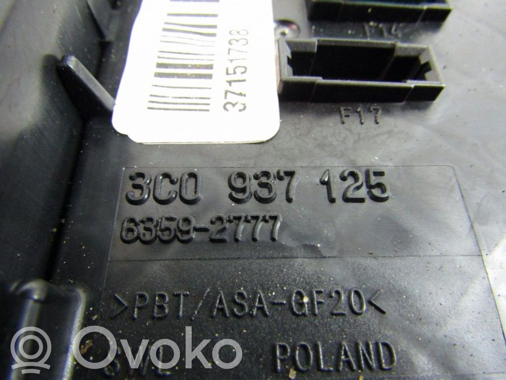 Módulo de fusible   3C0937125