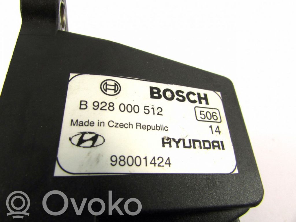 Accelerator throttle pedal   BOSCH,98001424,B928000512