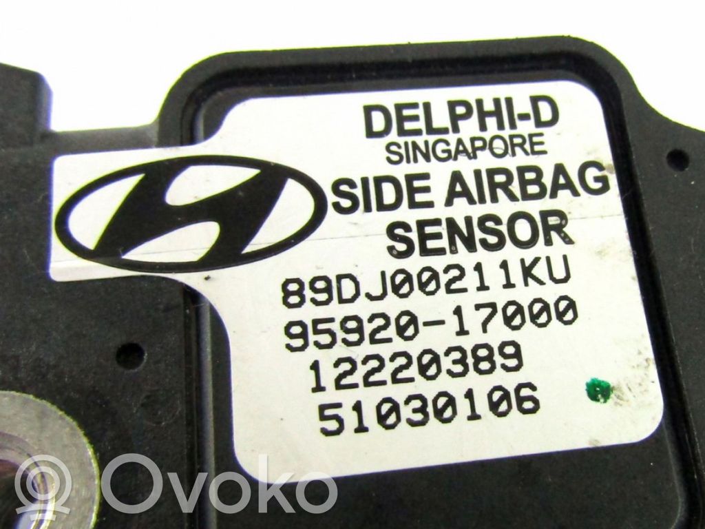 Airbagsensor Crashsensor Drucksensor   9592017000,12220389