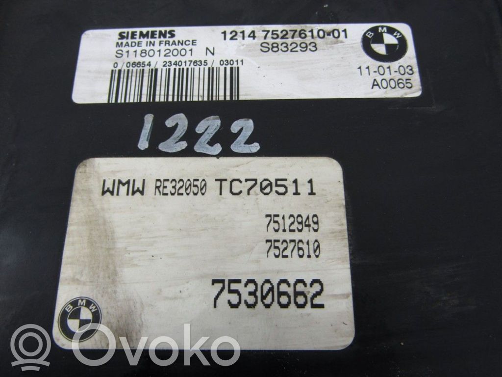 Mini One - Cooper R50 - 53 Engine control unit/module 