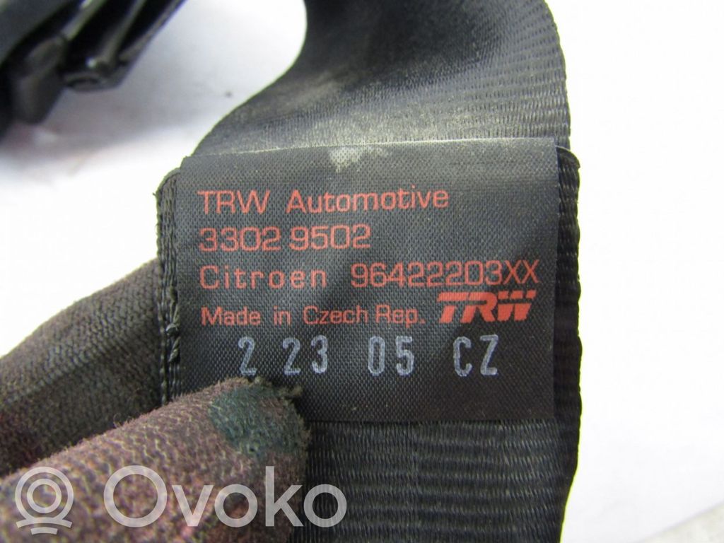 Citroen C2 Saugos diržas galinis 