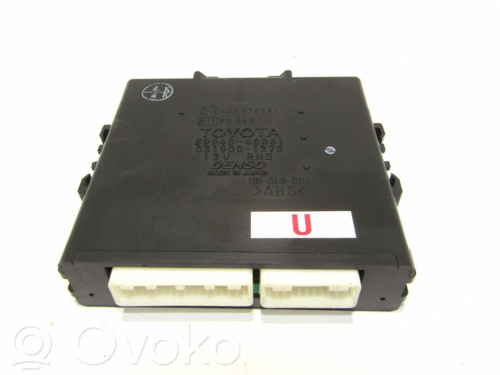 Lexus RX 330 - 350 - 400H Other control units/modules 