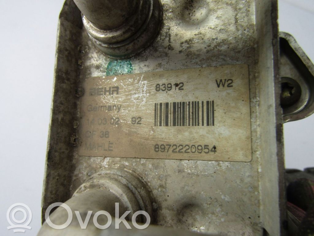 Oil filter mounting bracket