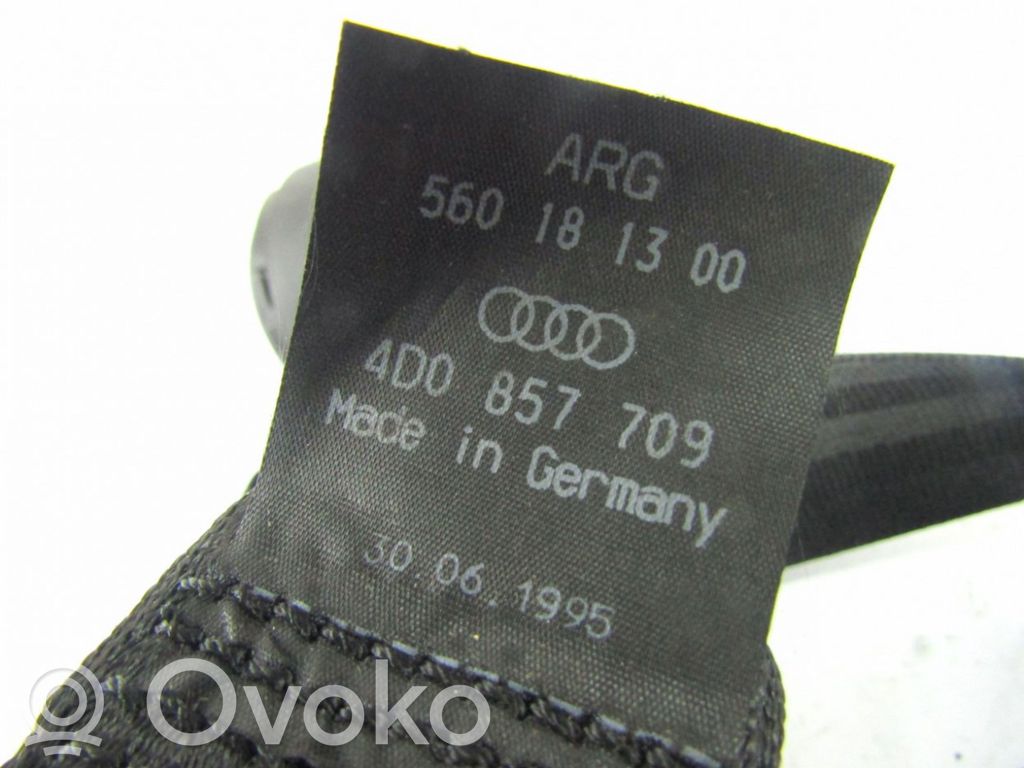 Audi A8 S8 D2 4D Saugos diržas galinis 