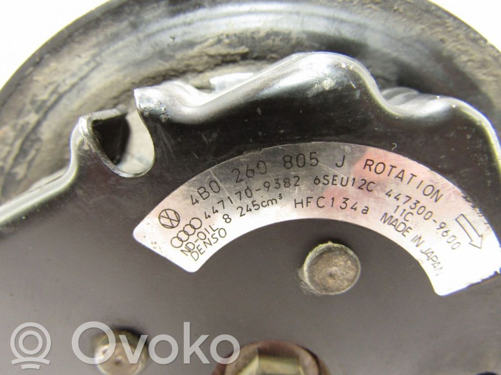 Air conditioning (A/C) compressor (pump)   4B0260805J,4471709382