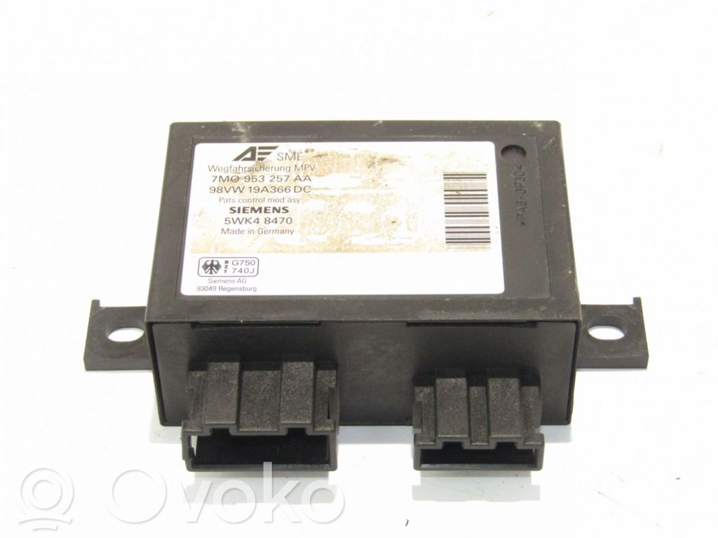 Immobilizer control unit/module   7M0953257AA