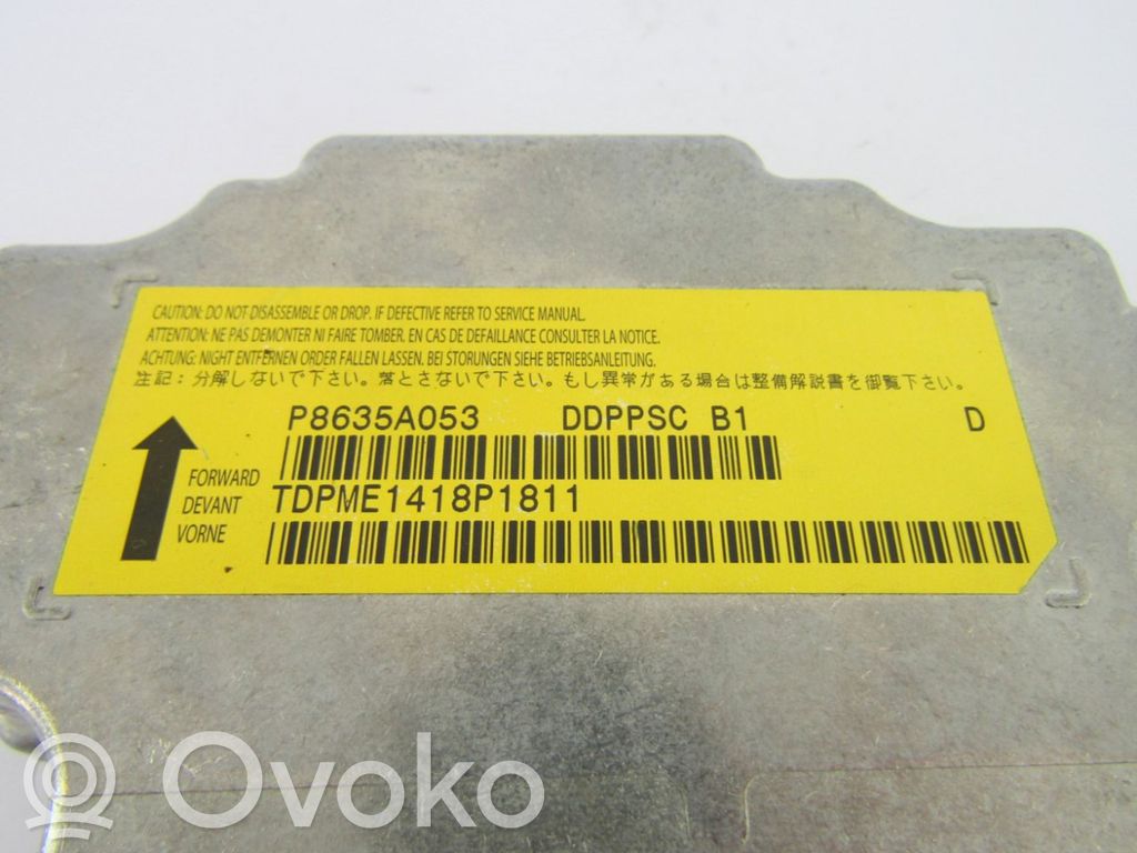 Centralina/modulo airbag   P8635A053
