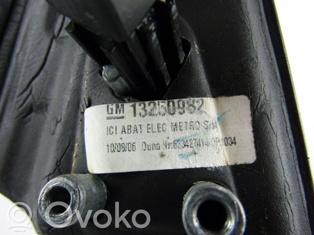 Opel Meriva A Specchietto retrovisore elettrico portiera anteriore 