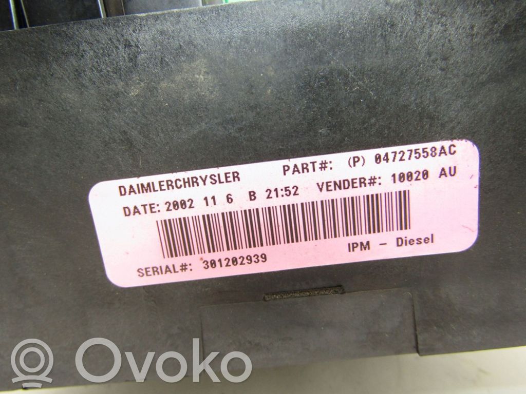 Chrysler Voyager Fuse module 