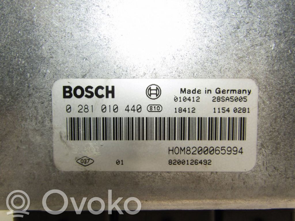 Volvo S40, V40 Engine control unit/module 