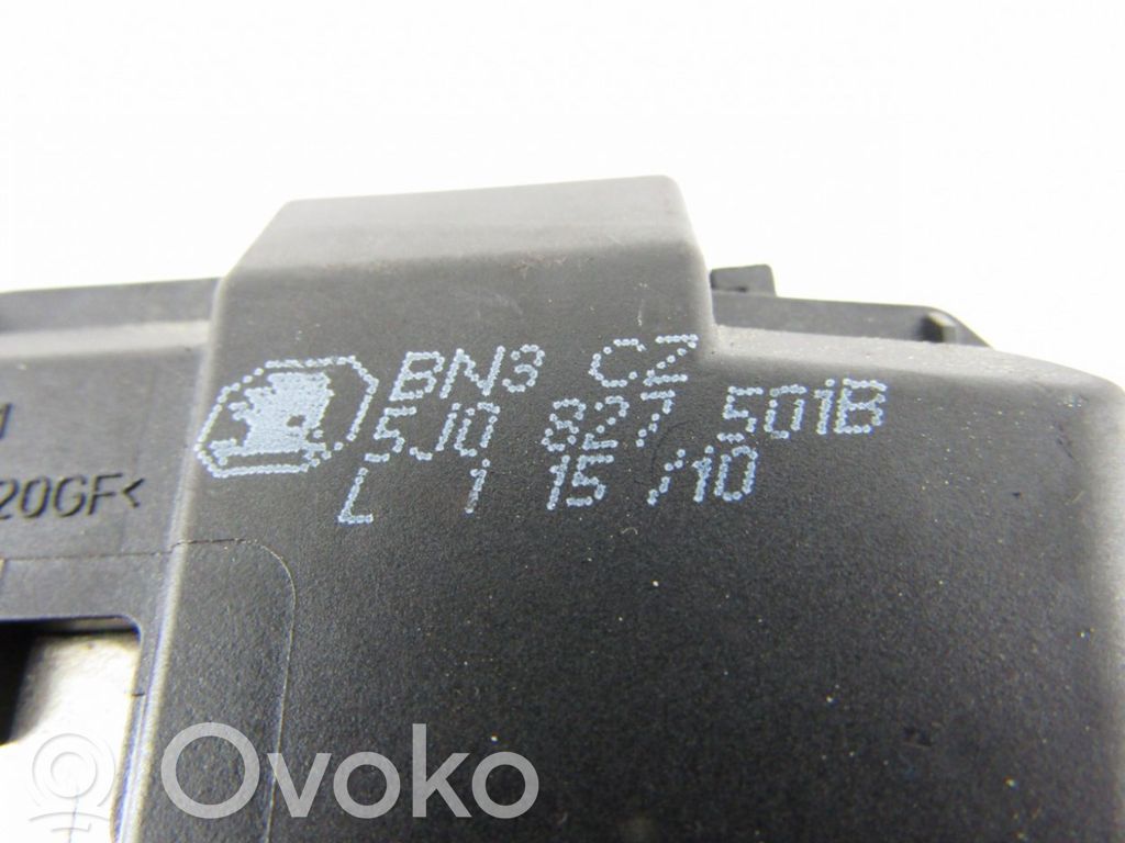 Skoda Fabia Mk2 (5J) Serrure de loquet coffre 