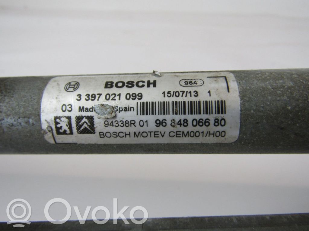 Peugeot 308 Motor și paralelogram ștergător parbriz 