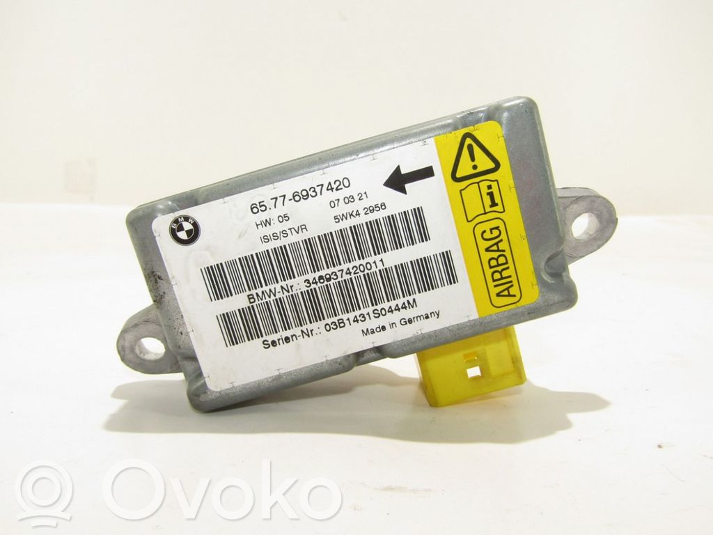 Airbag deployment crash/impact sensor   65776937420,5WK42956,6937420