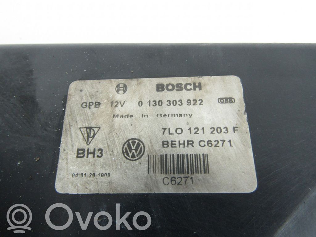 Volkswagen Touareg I Convogliatore ventilatore raffreddamento del radiatore 