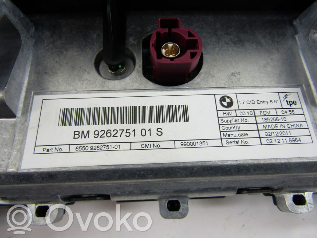 BMW 1 F20 F21 Ecran/afișaj/ecran mic 