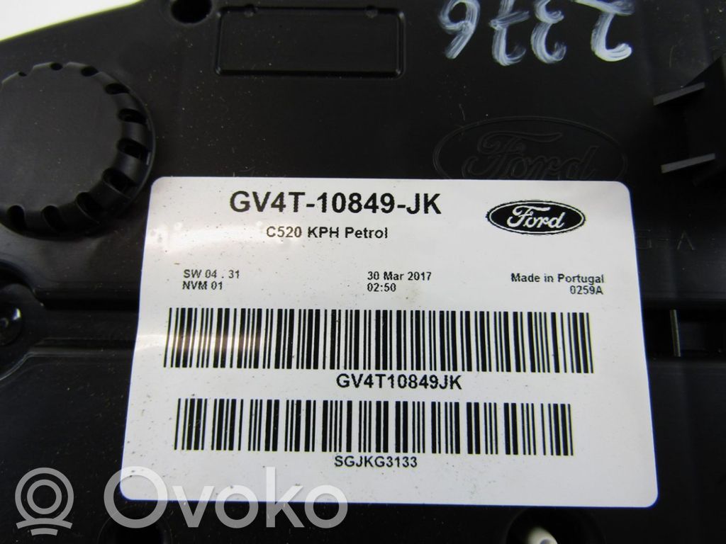 Geschwindigkeitsmesser Cockpit   GV4T10849JK