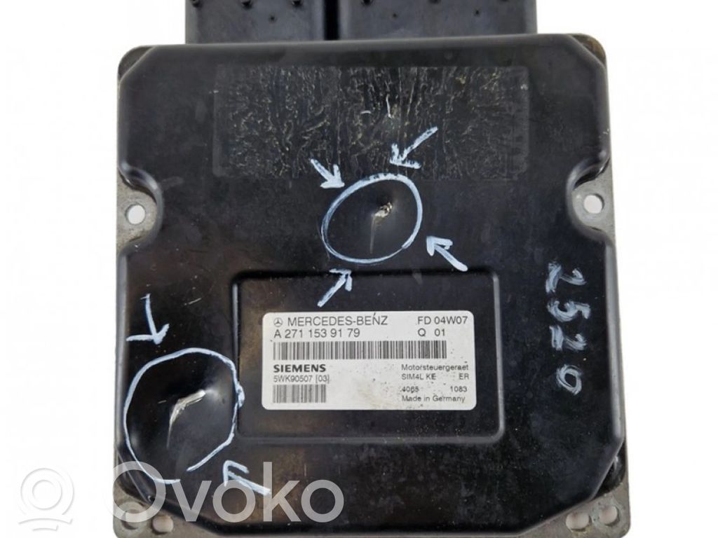 Mercedes-Benz E W211 Engine control unit/module 