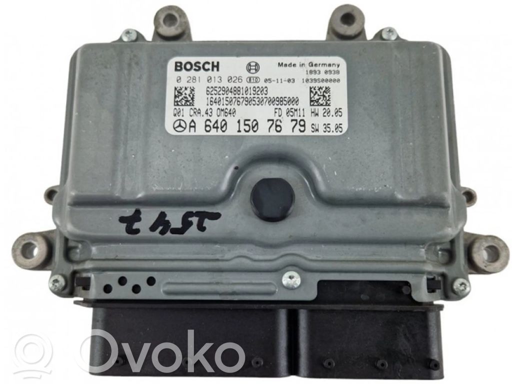 Mercedes-Benz B W245 Engine control unit/module 