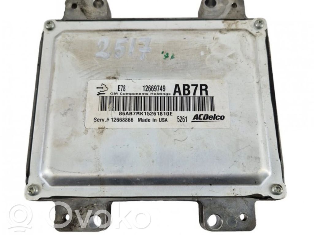 Opel Mokka Engine control unit/module 