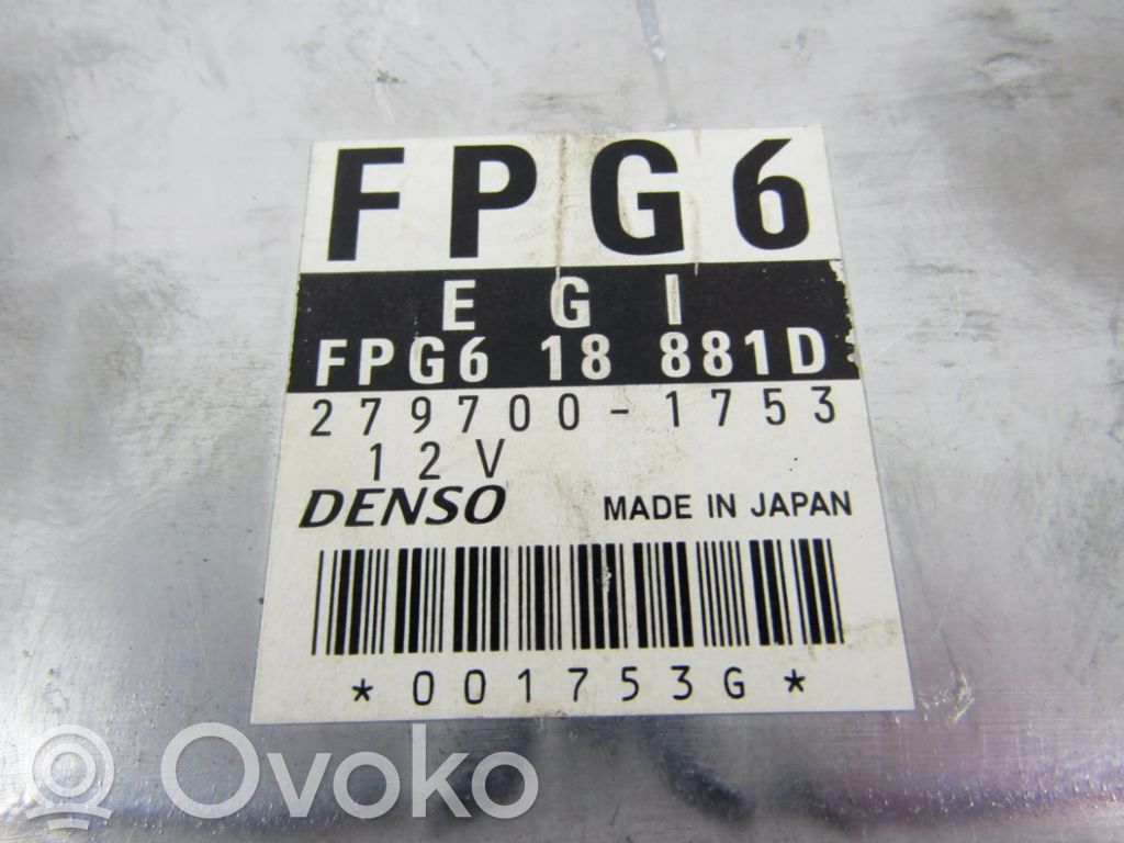 Mazda Premacy Engine control unit/module 