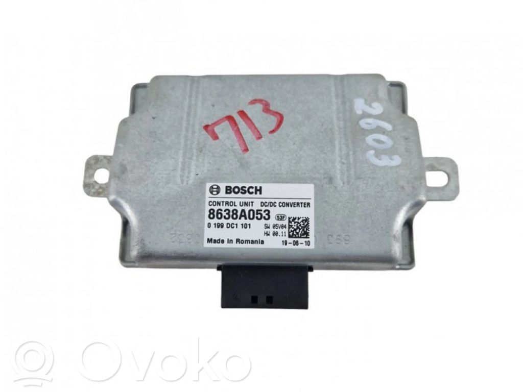Muut ohjainlaitteet/moduulit   8638A053