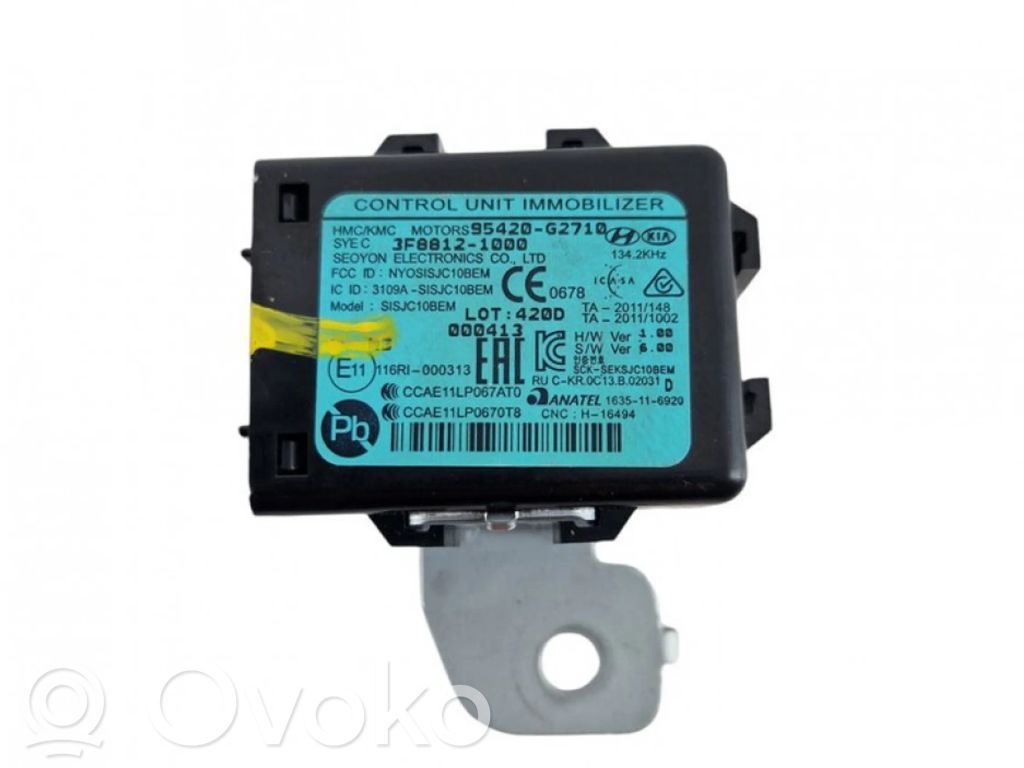 Unitate/modul comandă imobilizator   95420G2710