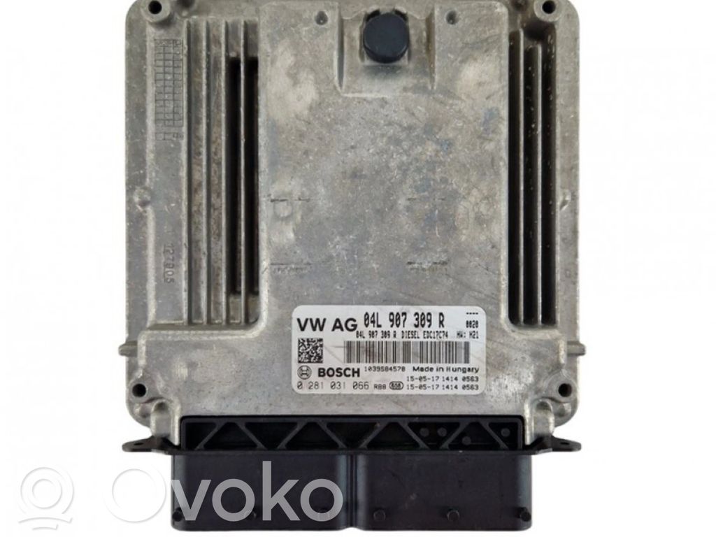 Moottorin ohjainlaite/moduuli   04L907309R,0281031066