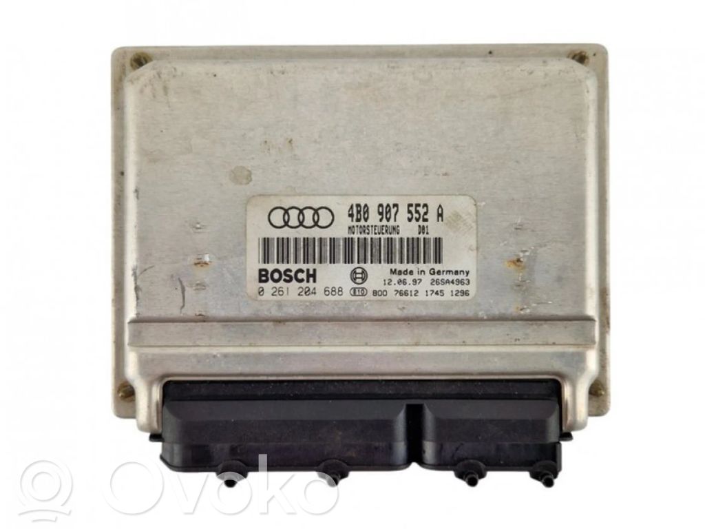 Engine control unit/module   4B0907552A,0261204688,26SA4963,4B0907552A