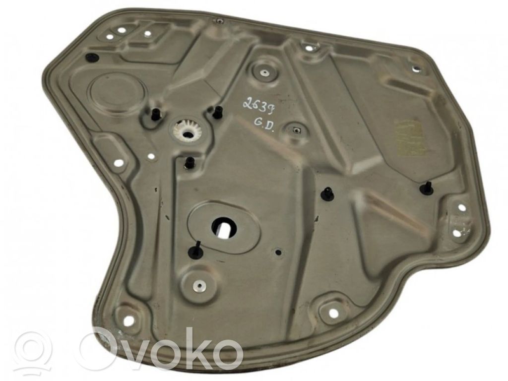 Skoda Octavia Mk2 (1Z) Mechanizm podnoszenia szyby tylnej bez silnika 
