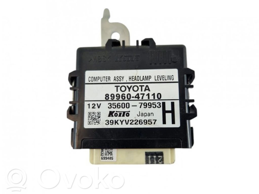 Toyota Prius (XW30) Altre centraline/moduli 