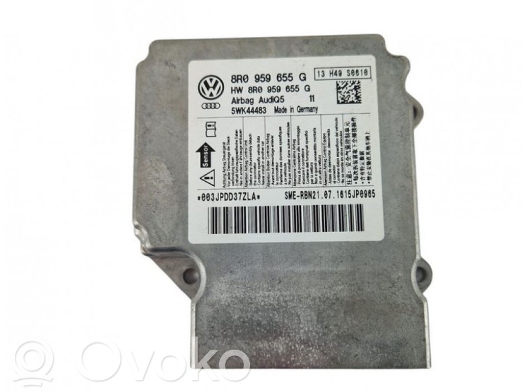 Centralina/modulo airbag   8R0959655G,5WK44483