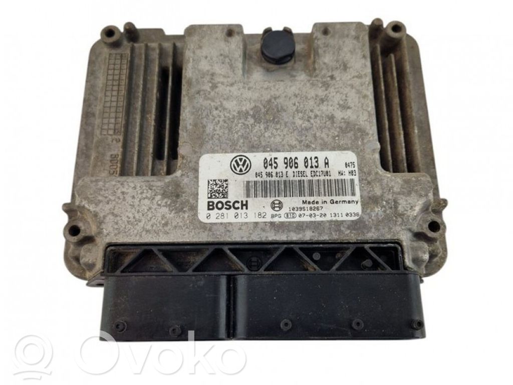 Engine control unit/module   045906013A,0281013182,1039S18267