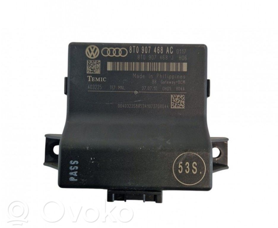Audi A4 S4 B8 8K Gateway control module 