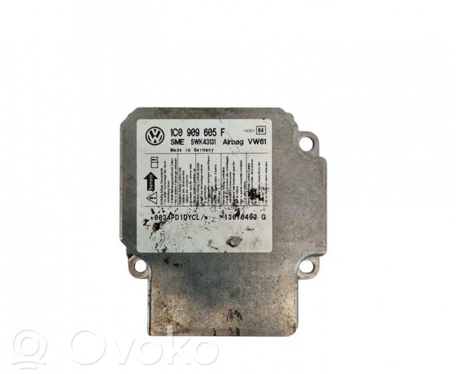 Unidad de control/módulo del Airbag   1C0909605F