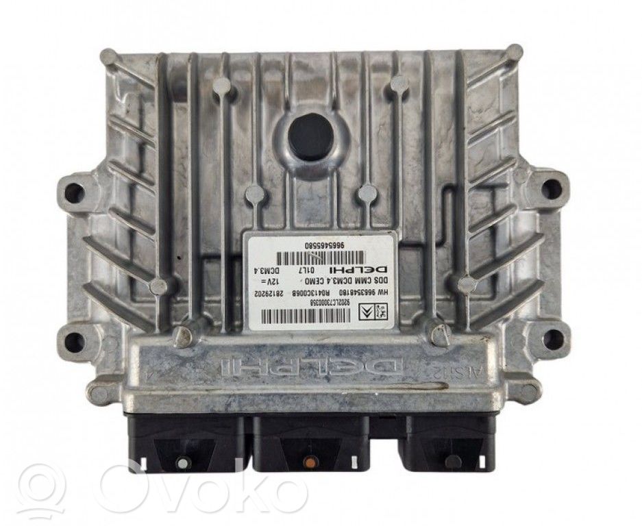 Peugeot 407 Unidad de control/módulo del motor 